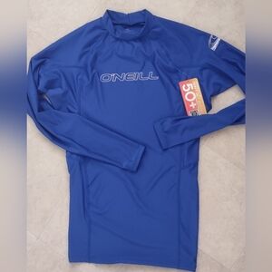 O'Neill Don't Get Burned Spf50 Rashquard Sun Shield Shirt New! Med Unisex?Beach